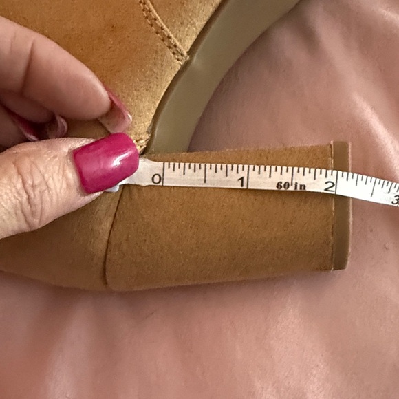 Madden Girl Tan Lace-Up Heeled Boots - Picture 3 of 6